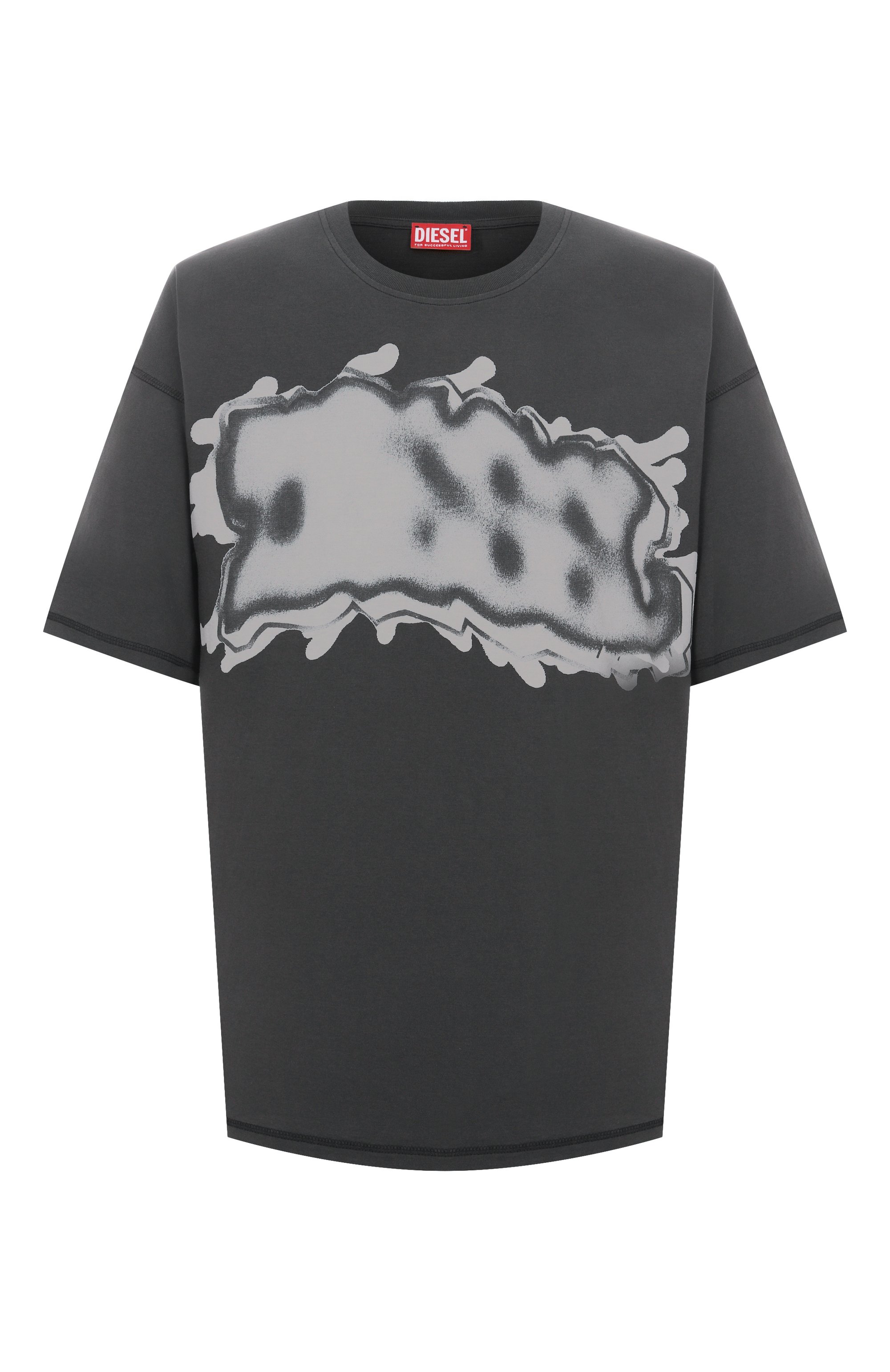 Хлопковая футболка DIESEL, арт. A21564/0TKCI, фото 1