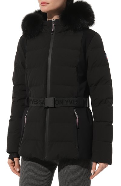 Пуховик с отделкой из меха песца YVES SALOMON, арт. 24WKV90264T20G_SET, фото 3