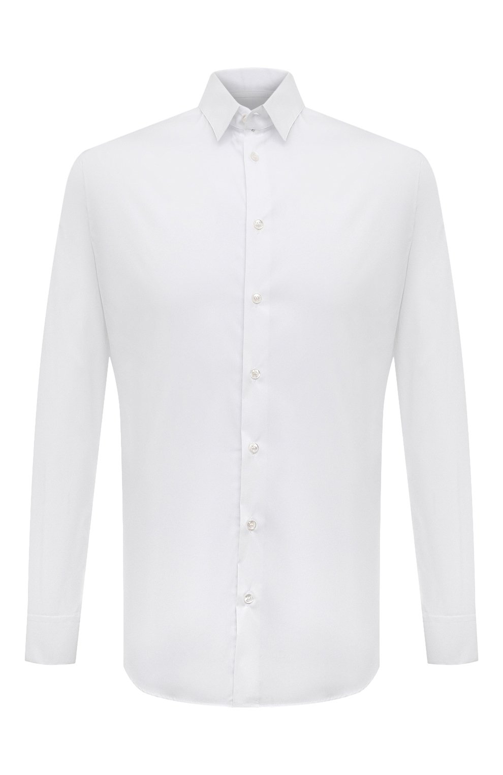 Хлопковая сорочка GIORGIO ARMANI белого цвета по цене 57000 руб., арт. 8CGCCZ97/TZ517, фото 1 Хлопковая сорочка GIORGIO ARMANI, арт. 8CGCCZ97/TZ517, фото 1