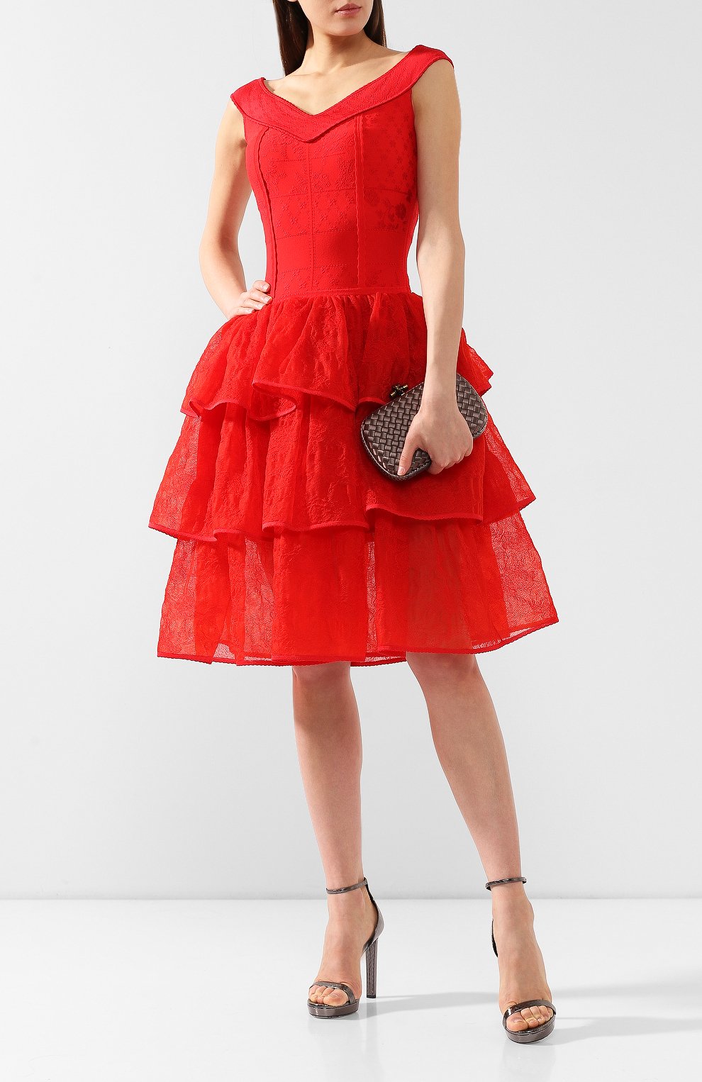Платье ALEXANDER MCQUEEN, арт. 585197/Q1AD2, фото 2