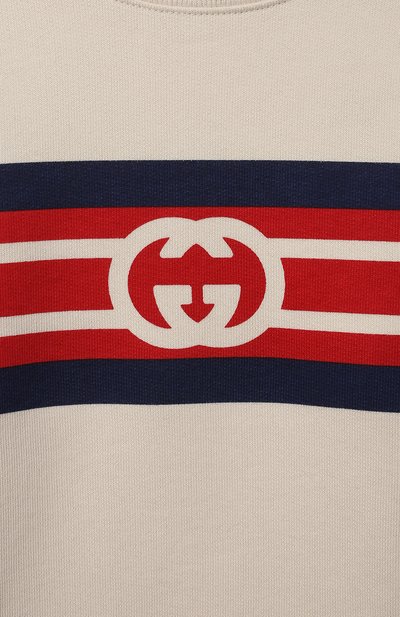 Хлопковый свитшот GUCCI, арт. 627964/XJDK7, фото 3