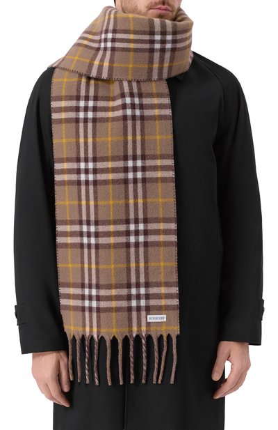 Двусторонний шарф из кашемира BURBERRY, арт. 8109747, фото 4