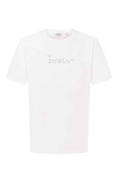 Мужская хлопковая футболка OFF-WHITE, арт. 0MAA16MF26JER00D1