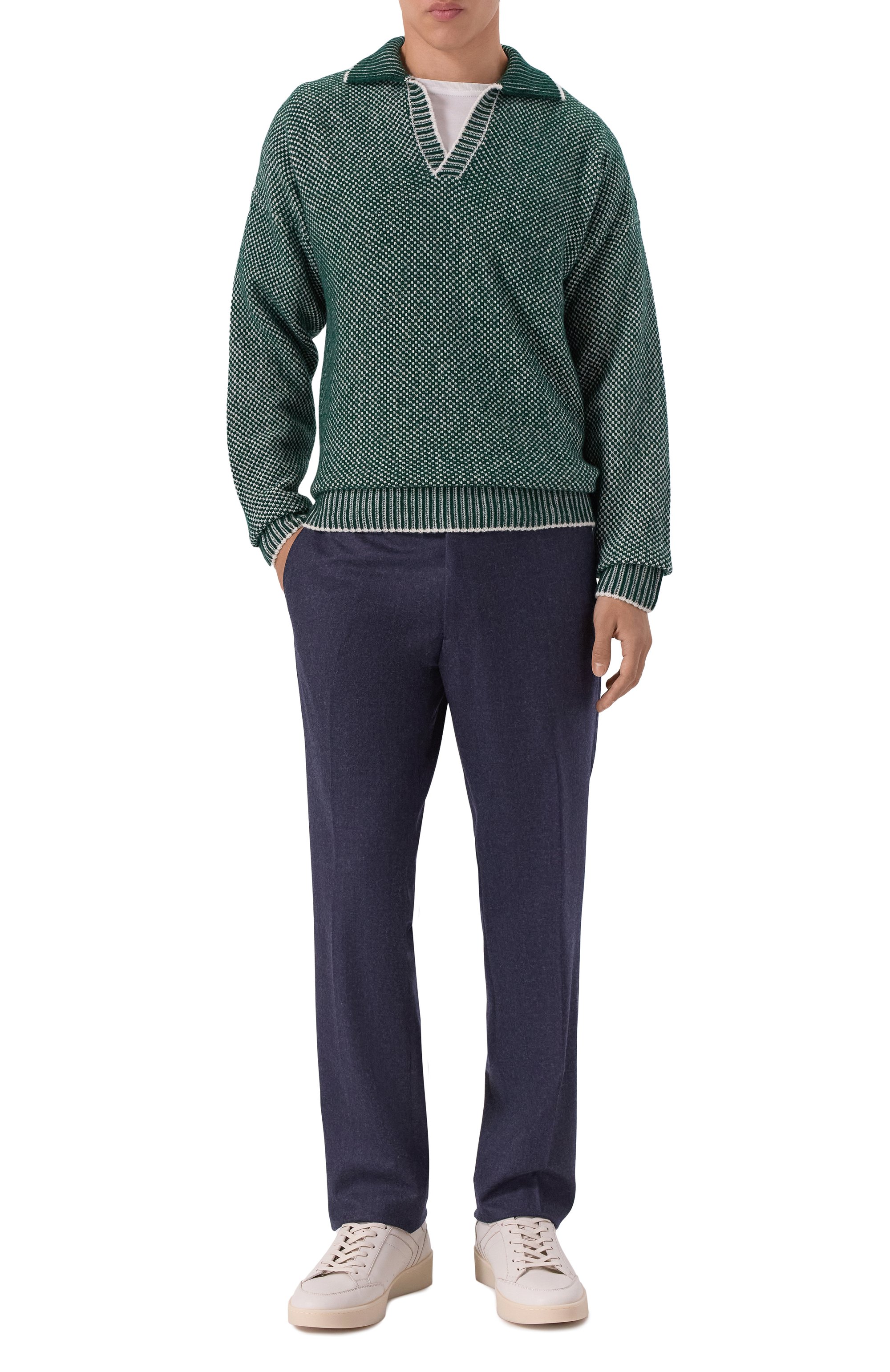 Шерстяные брюки ANDREA CAMPAGNA, арт. SC/1 ALC/FA1386X, фото 2