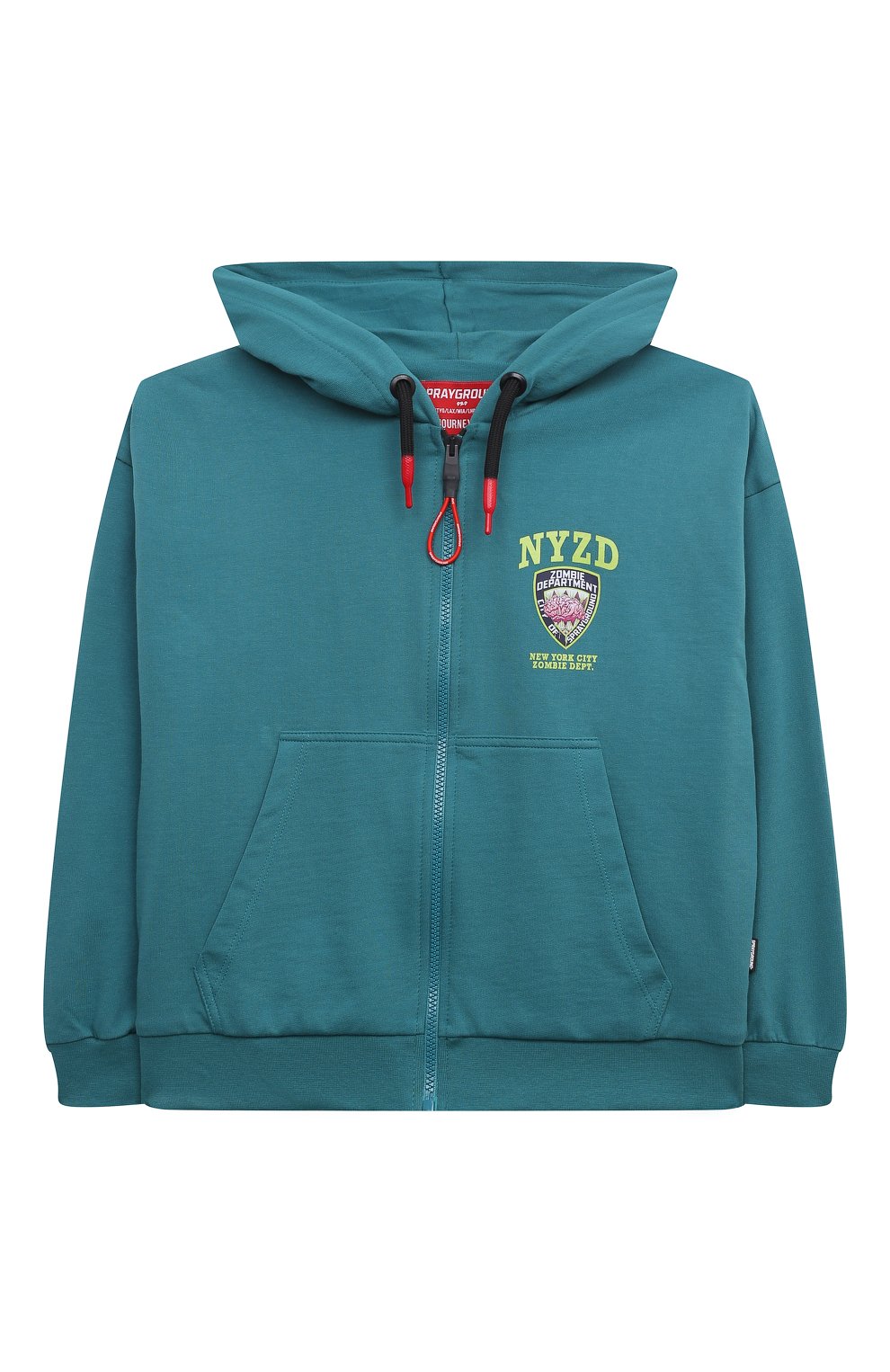 Хлопковая толстовка SPRAYGROUND, арт. SPY683GREEN, фото 1