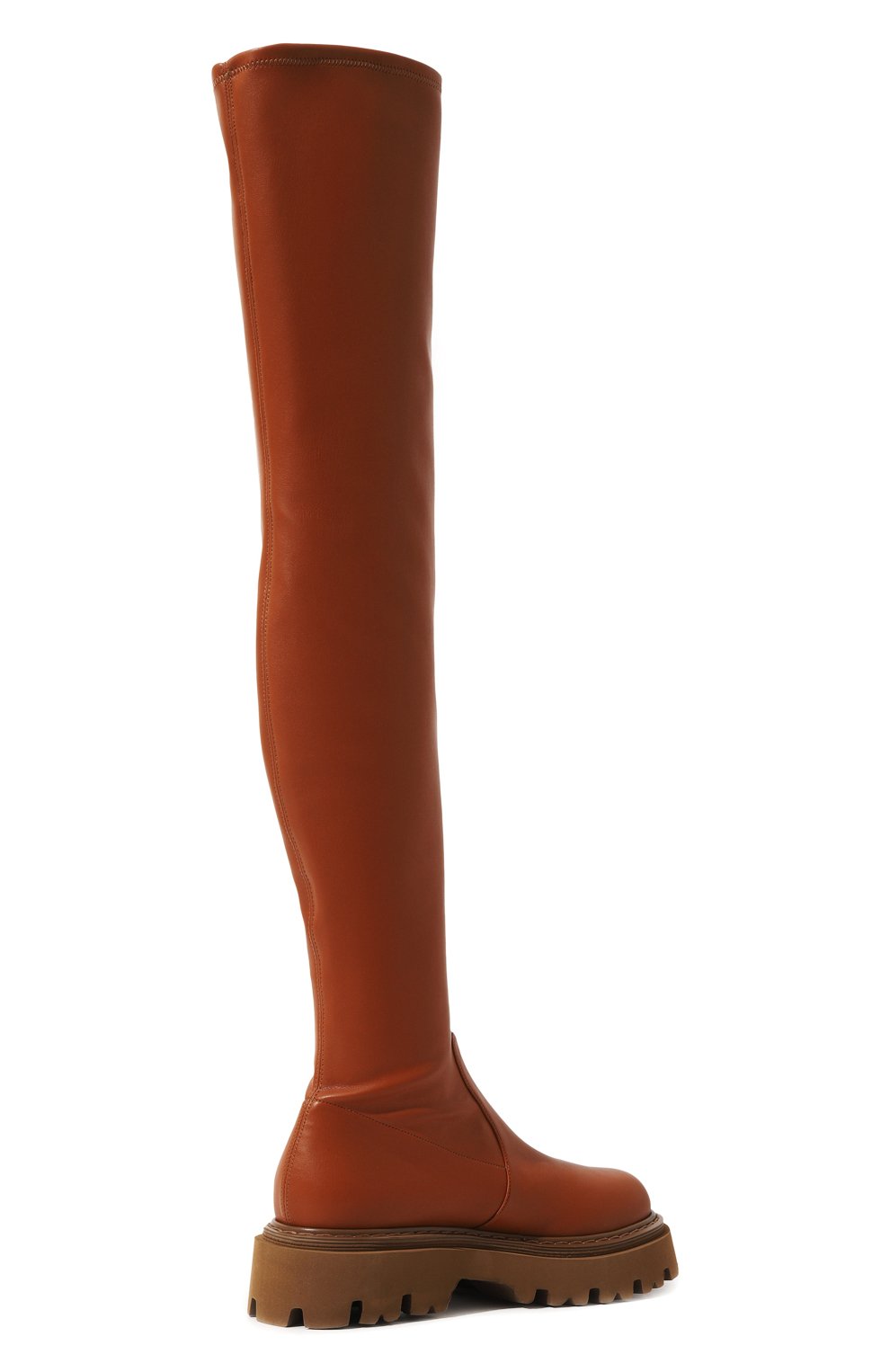 Кожаные ботфорты CASADEI коричневого цвета по цене 86800 руб., арт. 2T019Z0401NAPPL2616, фото 5 Кожаные ботфорты CASADEI, арт. 2T019Z0401NAPPL2616, фото 5