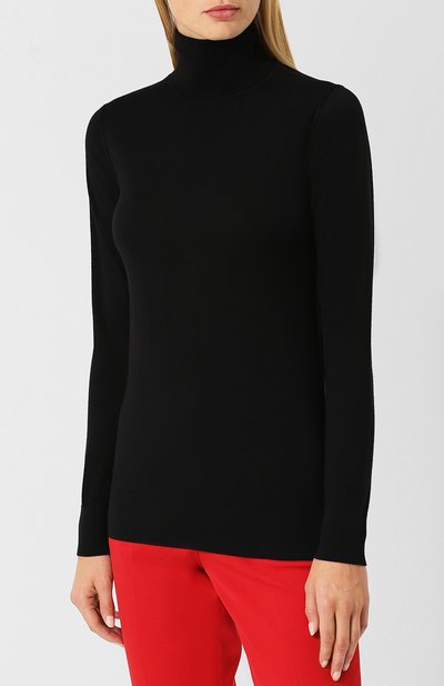 Однотонная шерстяная водолазка DOLCE & GABBANA, арт. FX295T/JAVIA, фото 3