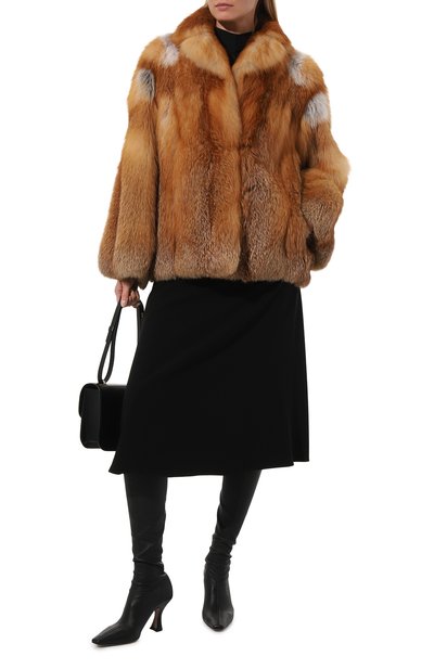 Шуба из меха лисы GIULIA GURMAN, арт. J24465T8G, фото 2