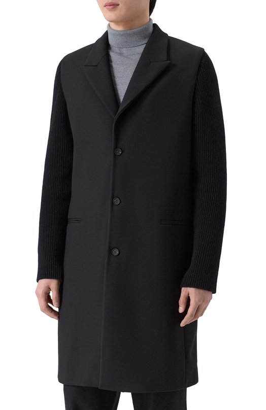 Комбинированное пальто Diesel A20006/0BMCM Чёрный  A20006/0BMCM Фото 3