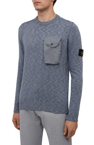 Свитер из шерсти и хлопка STONE ISLAND, арт. 7515532D3, фото 3