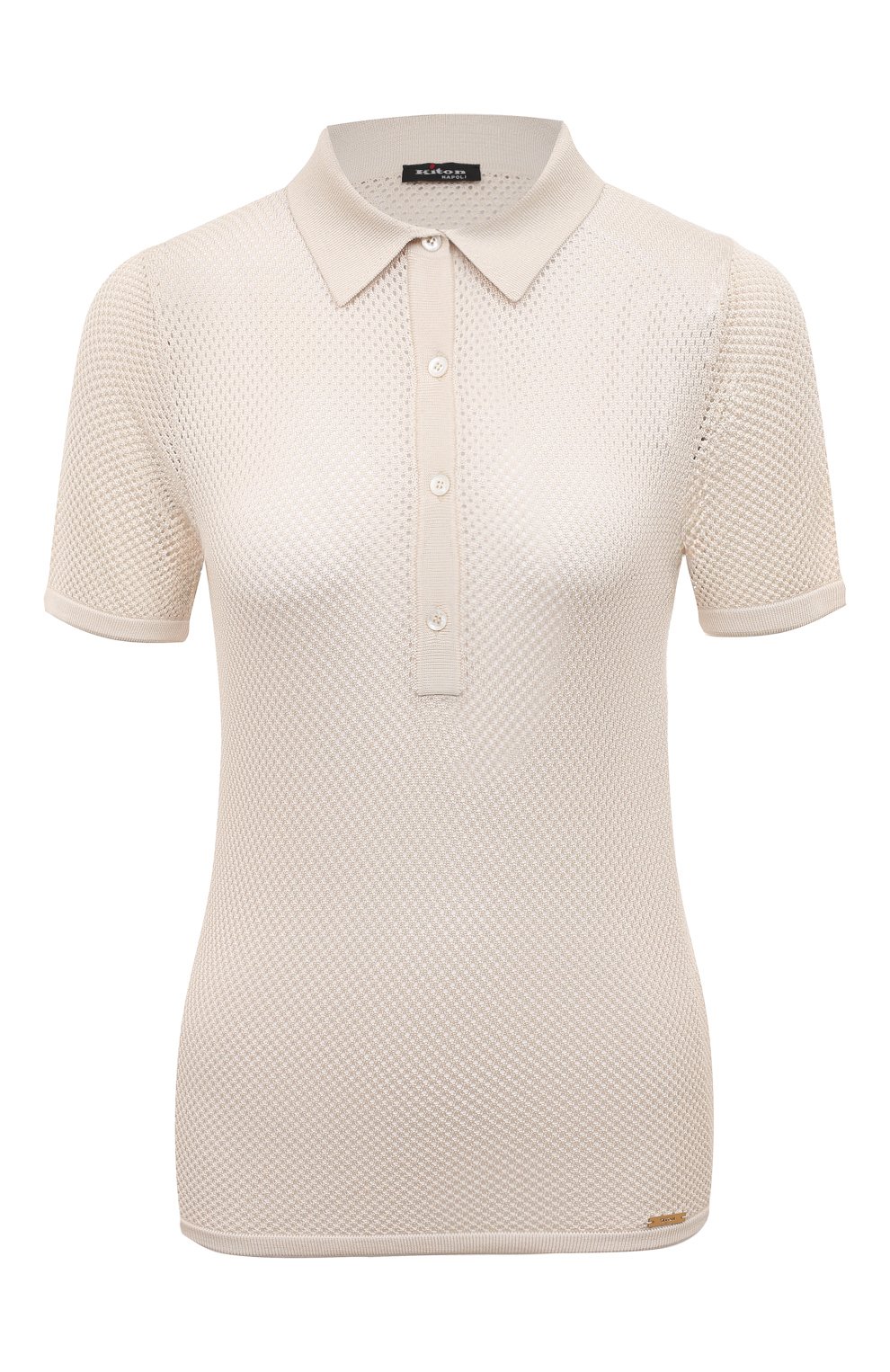 Шелковое поло KITON, арт. D55714, фото 1