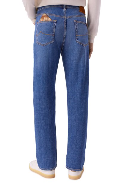 Джинсы edo JACOB COHEN синего цвета по цене 64050 руб., арт. JUM_QE031 030 S4287 V1, фото 4 Джинсы edo JACOB COHEN, арт. JUM_QE031 030 S4287 V1, фото 4