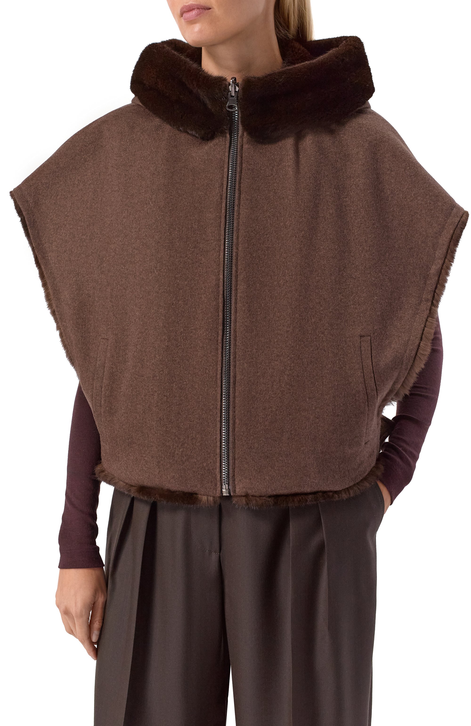 Двусторонний жилет из норки VICTORIA KUSENKOVA, арт. 820209104688, фото 6