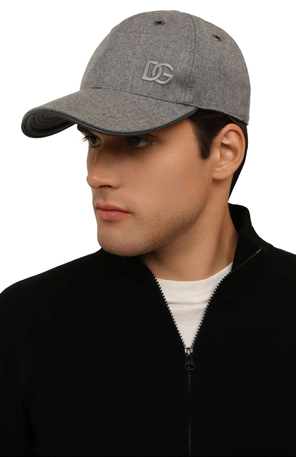 Шерстяная бейсболка DOLCE & GABBANA, арт. GH897Z/FU21Q, фото 2