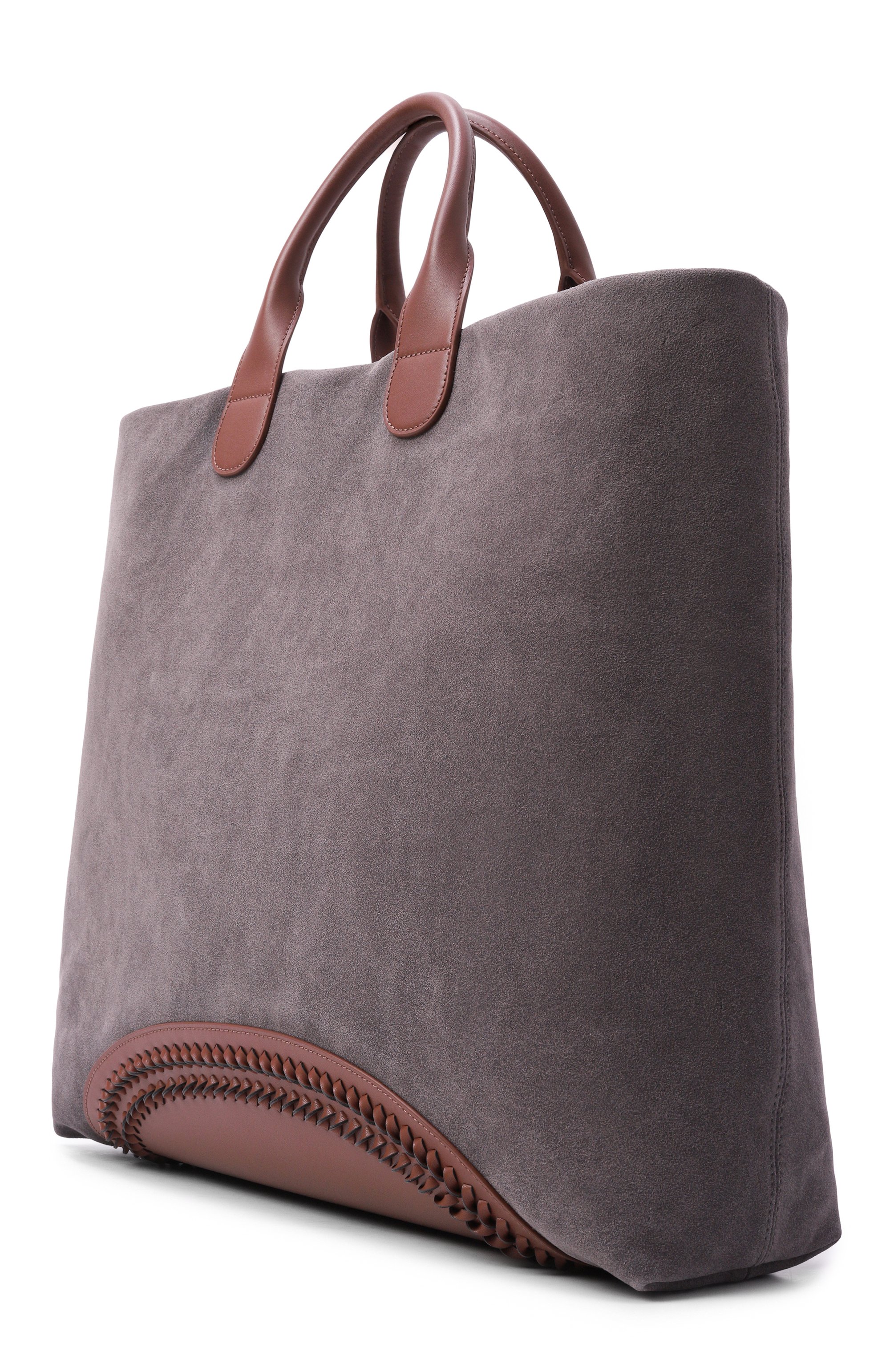 Сумка-тоут icon EMPORIO ARMANI серого цвета по цене 99950 руб., арт. EM005885/AF25634, фото 3 Сумка-тоут icon EMPORIO ARMANI, арт. EM005885/AF25634, фото 3