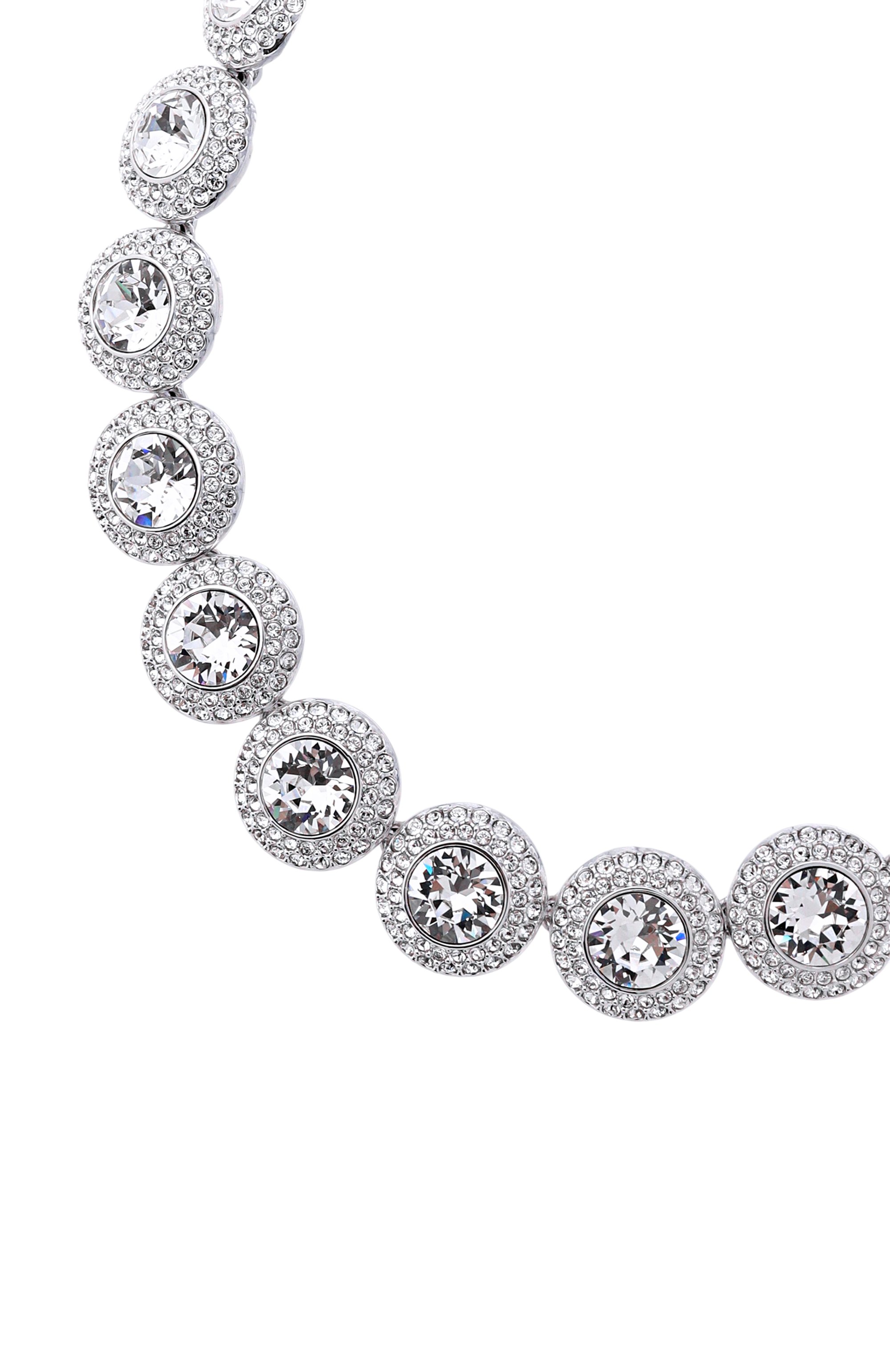 Чокер una angelic SWAROVSKI серебряного цвета по цене 49950 руб., арт. 5733194, фото 3 Чокер una angelic SWAROVSKI, арт. 5733194, фото 3
