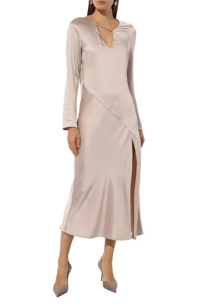 Атласное платье ERIKA CAVALLINI, арт. E4WS04, фото 3