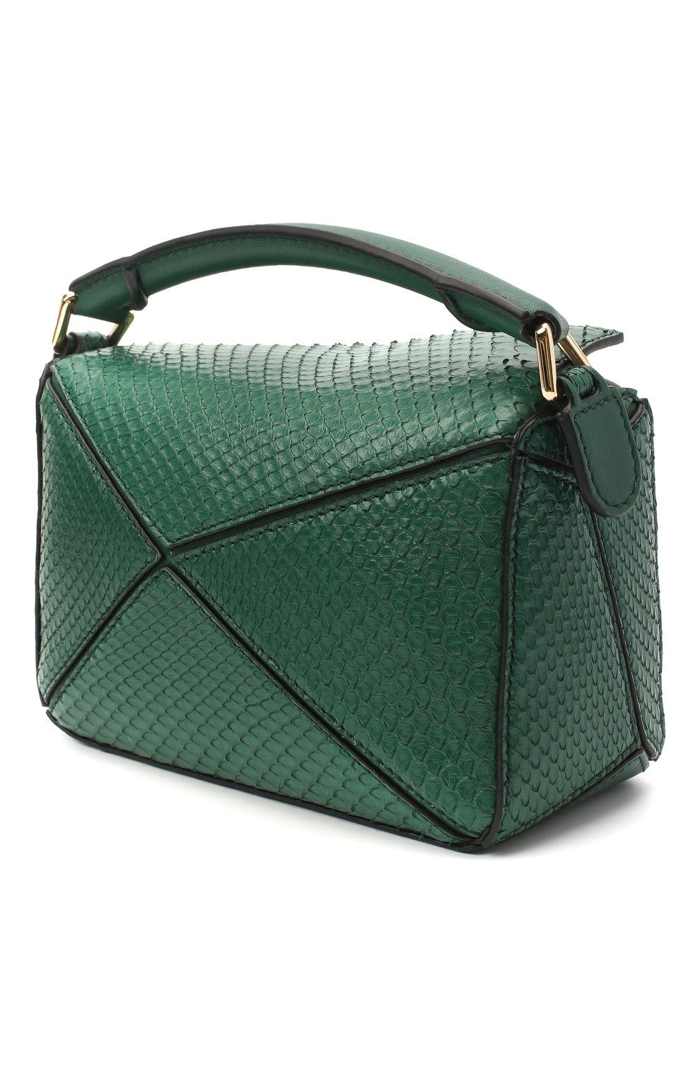 Сумка puzzle mini из кожи питона LOEWE, арт. A510U95X23/PBIV, фото 3