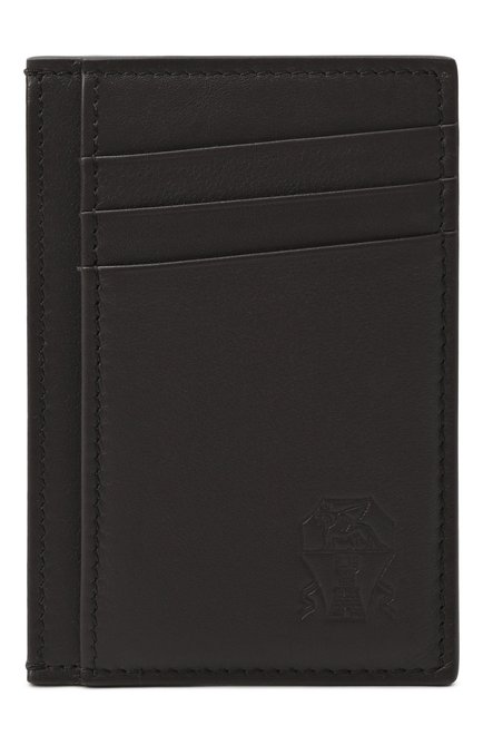 Мужской кожаный футляр для кредитных карт BRUNELLO CUCINELLI, арт. MWZNBU435