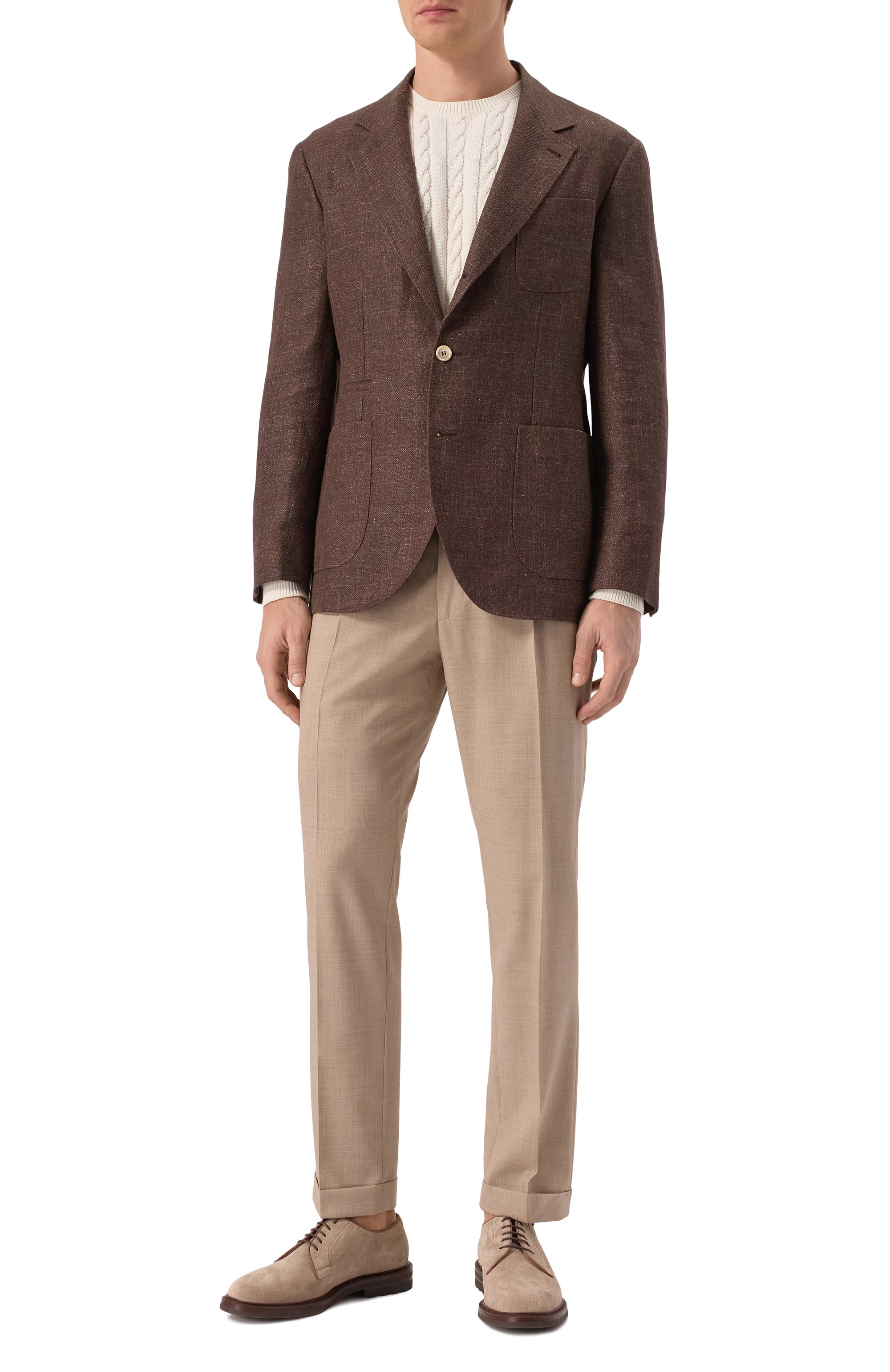 Шерстяные брюки GRAN SASSO, арт. 76115/58906, фото 2