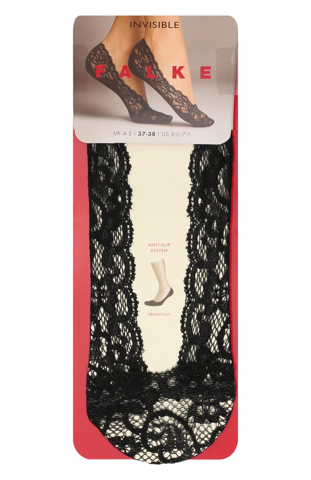 Подследники FALKE черного цвета по цене 2380 руб., арт. 41436, фото 1 Подследники FALKE, арт. 41436, фото 1