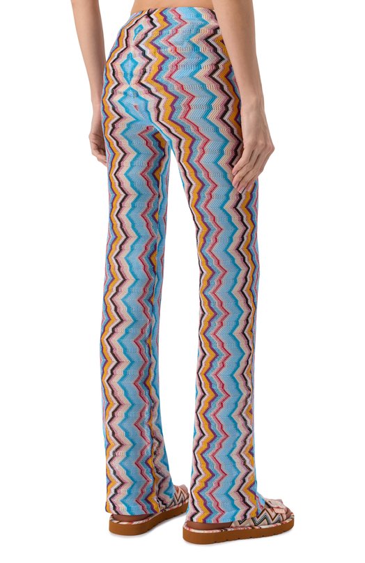 Брюки из вискозы Missoni MC23SI01/BC005J Разноцветный  MC23SI01/BC005J Фото 4