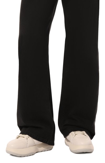 Кожаные кроссовки puffer DSQUARED2 белого цвета по цене 41150 руб., арт. SNM0393/35605520, фото 3 Кожаные кроссовки puffer DSQUARED2, арт. SNM0393/35605520, фото 3