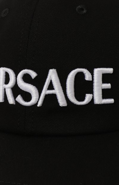 Хлопковая бейсболка VERSACE, арт. 1012752/1A05934, фото 4