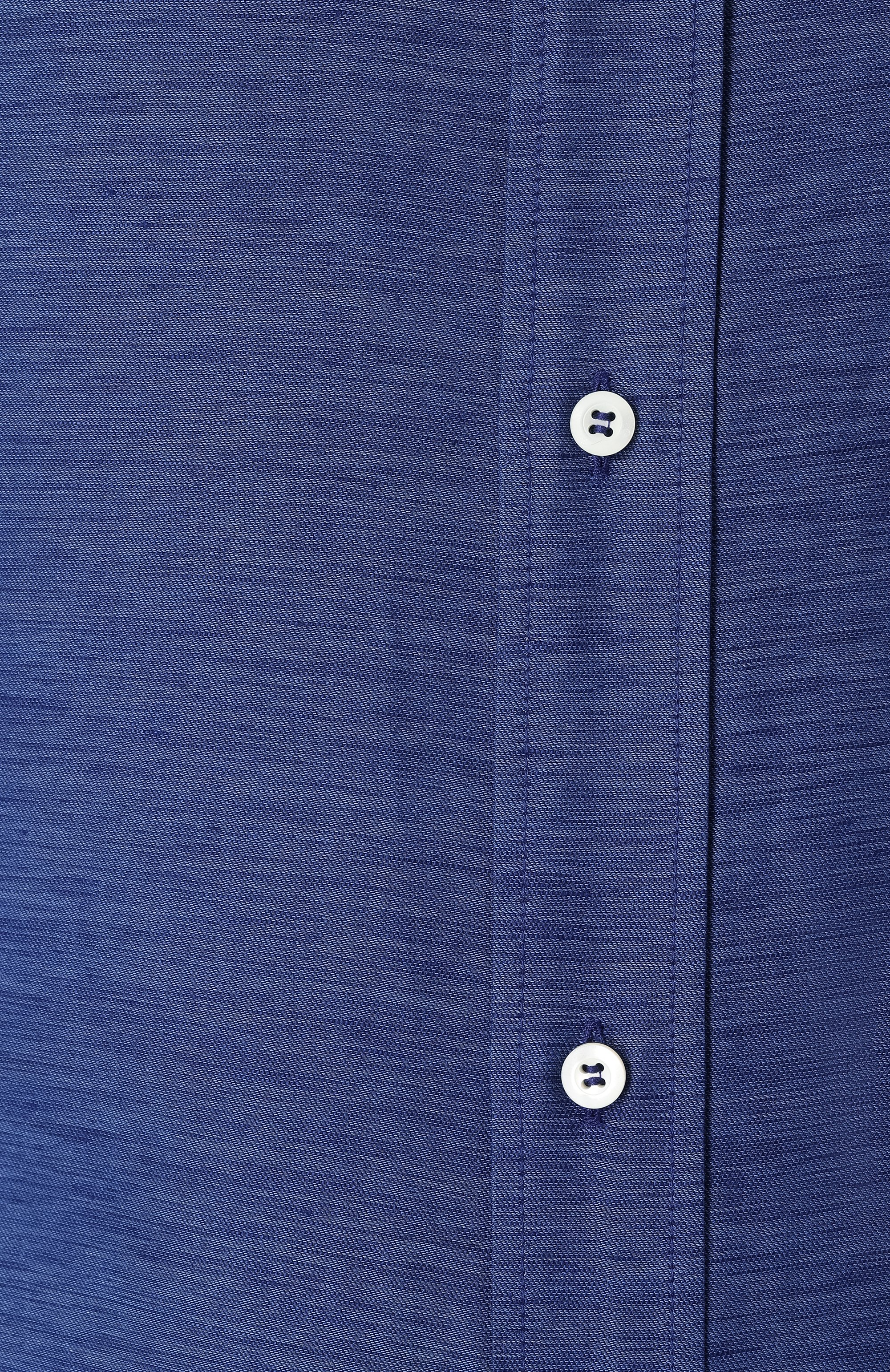 Рубашка из хлопка и льна BRUNELLO CUCINELLI, арт. MR6250028, фото 6