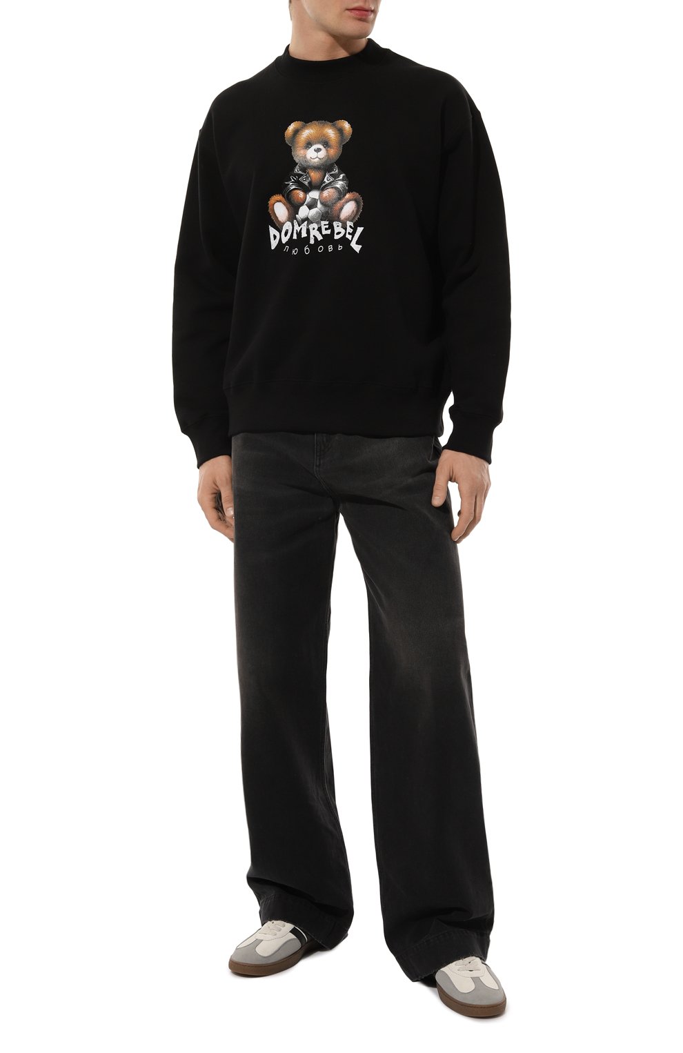 Хлопковый свитшот DOMREBEL, арт. S0CCER/SWEATSHIRT, фото 2