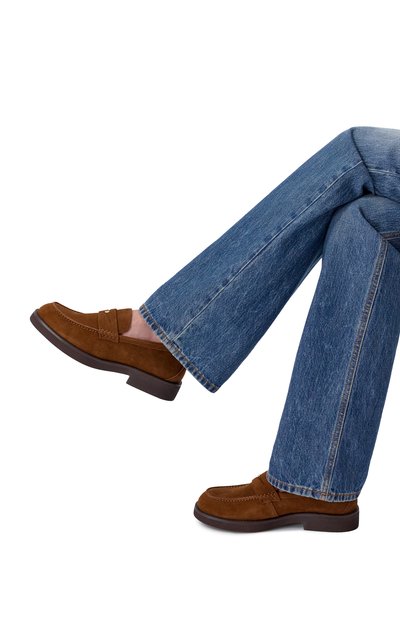 Замшевые пенни-лоферы BOSS, арт. 50557646, фото 2