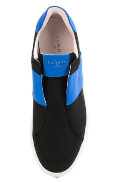 Мужские кожаные кеды bolt HARRYS OF LONDON черного цвета, арт. B0LT 2 TECH LEATHER | Фото 5 (Материал внутренний: Натуральная кожа; Подошва: Массивная; Материал утеплителя: Без утеплителя; Стили: Гранж; Материал сплава: Проставлено; Драгоценные камни: Проставлено; Материал внешний: Натуральная кожа; Кросс-КТ: Низкие)