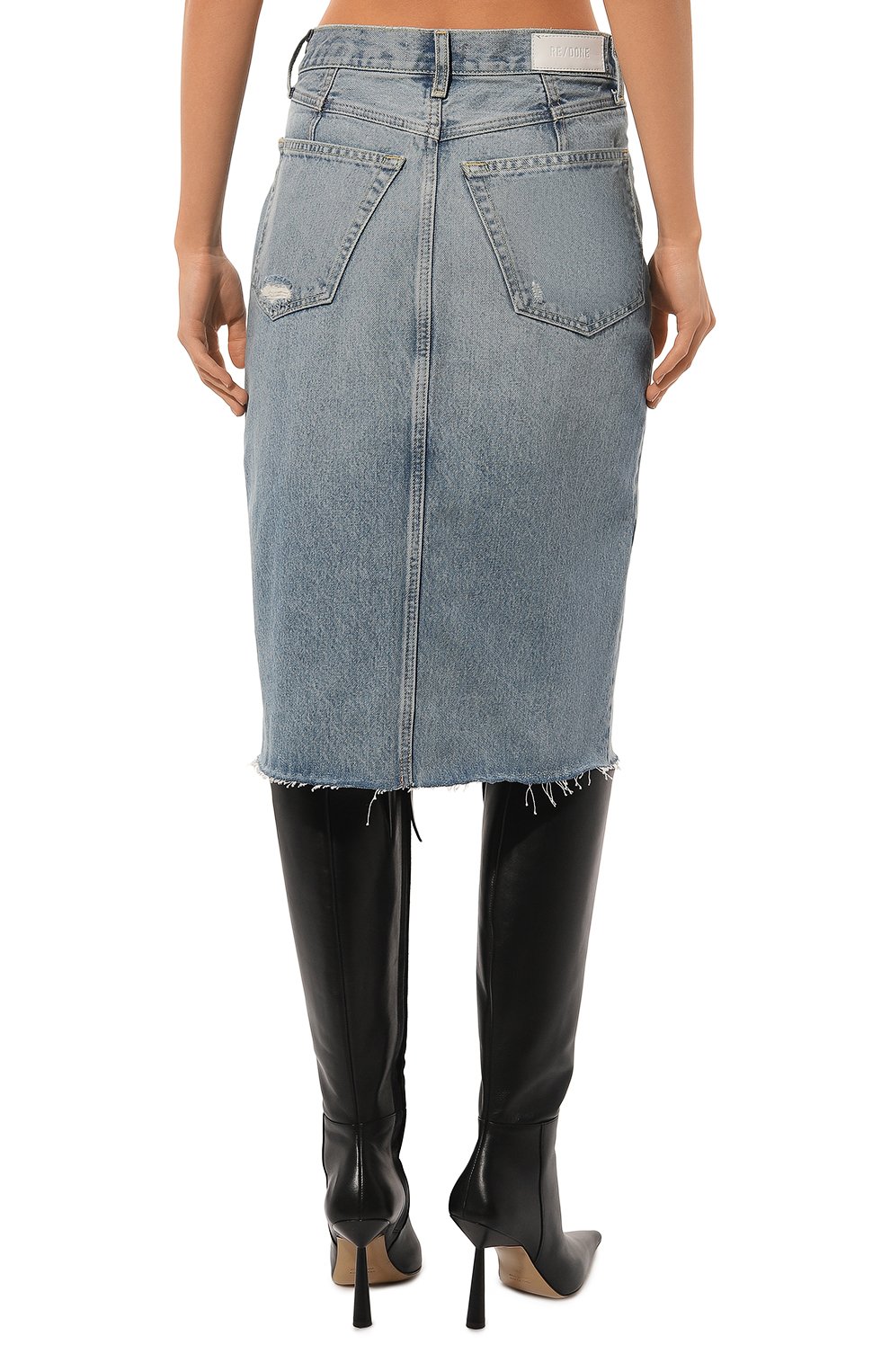 Джинсовая юбка RE/DONE, арт. 141-05WMDNSKT/A, фото 4