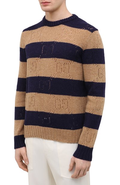 Шерстяной свитер GUCCI, арт. 645293/XKBPH, фото 3