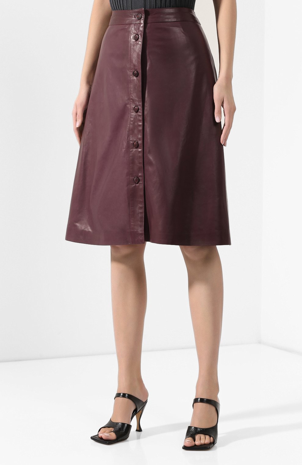 Кожаная юбка MASLOV, арт. UT10, фото 3