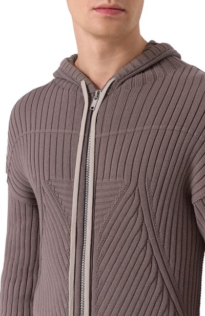 Хлопковый кардиган RICK OWENS, арт. RU01E5614/KEC, фото 5