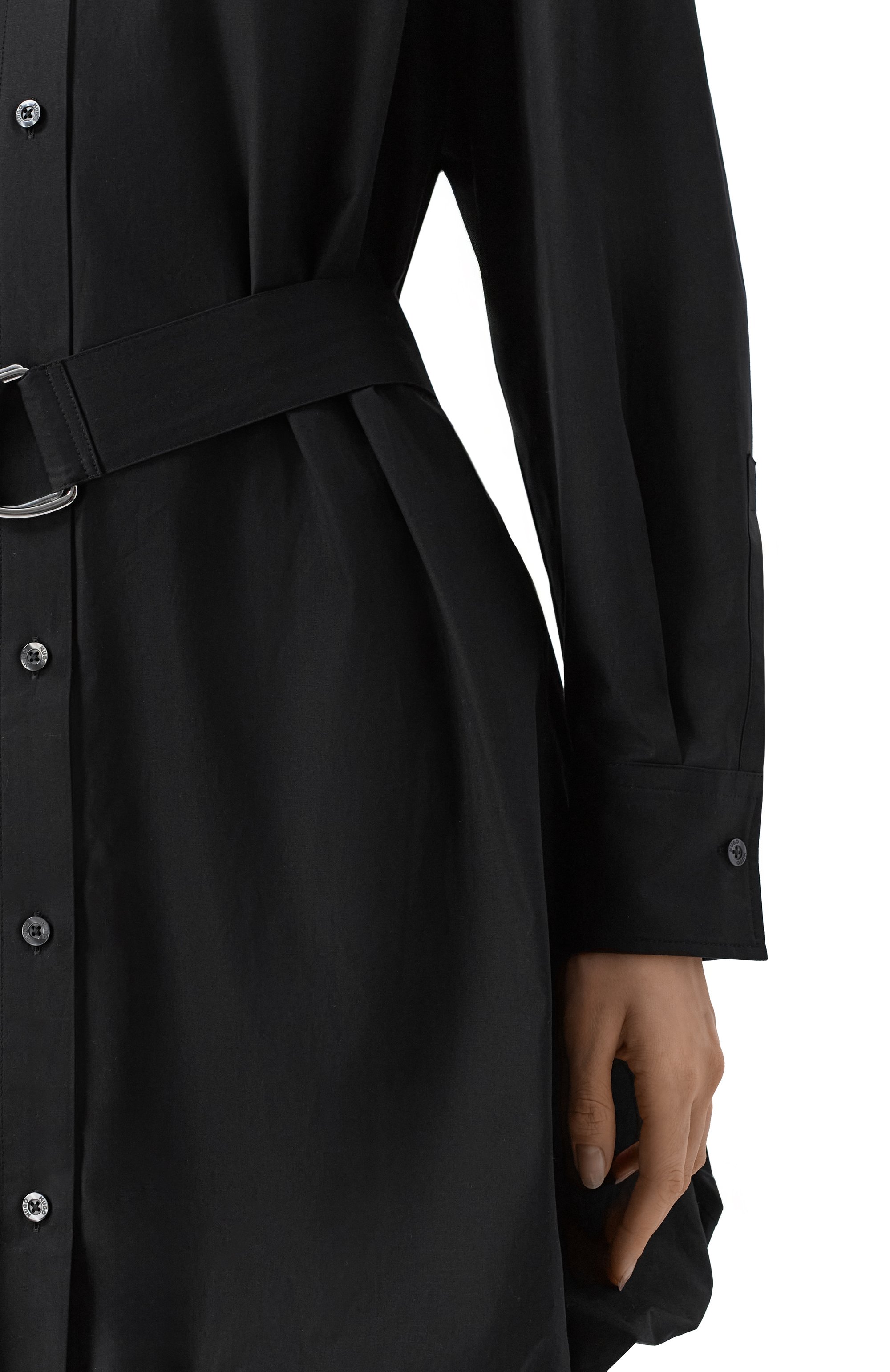 Хлопковое платье HUGO, арт. 50553554, фото 5