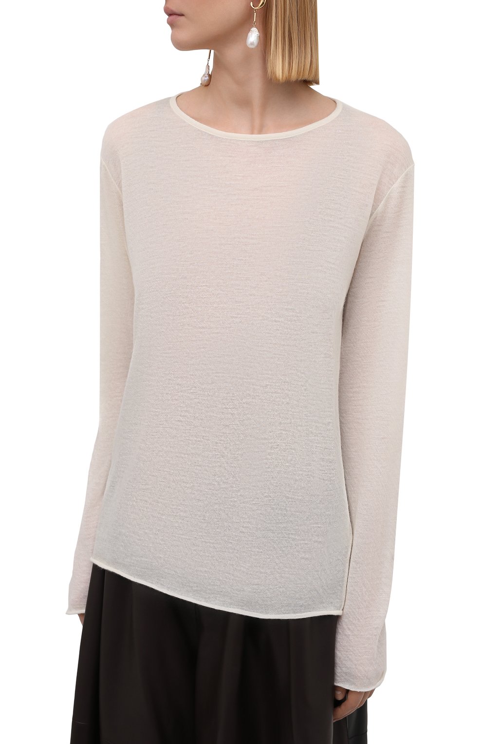 Кашемировый пуловер THE ROW, арт. 5724K52, фото 3