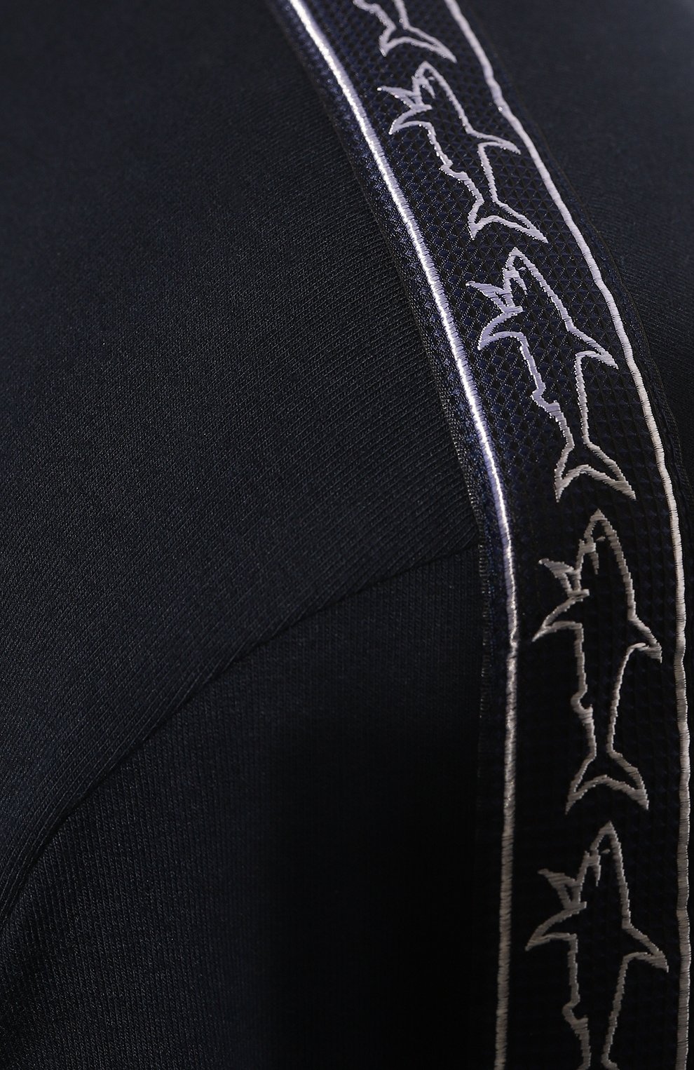 Хлопковый свитшот PAUL&SHARK темно-синего цвета по цене 32150 руб., арт. 23411915, фото 5 Хлопковый свитшот PAUL&SHARK, арт. 23411915, фото 5