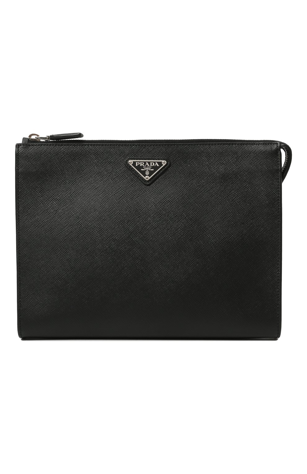 Кожаная папка для документов PRADA черного цвета по цене 125000 руб., арт. 2VF030-9Z2-F0002-OOO, фото 1 Кожаная папка для документов PRADA, арт. 2VF030-9Z2-F0002-OOO, фото 1