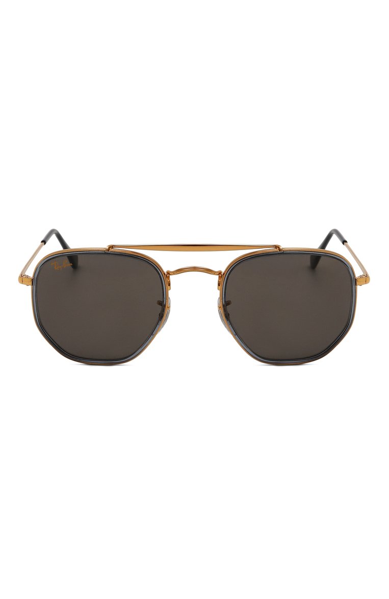 Женские солнцезащитные очки RAY-BAN черного цвета, арт. 3648M-9240B1 | Фото 4 (Нос: Не проставлено; Региональные ограничения белый список (Axapta Mercury): Не проставлено; Тип очков: С/з; Материал: Металл; Кросс-КТ: С/з-унисекс; Очки форма: Авиаторы; Оптика Гендер: оптика-унисекс)