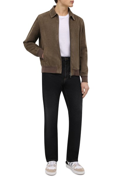 Замшевый бомбер LORO PIANA, арт. FAI9725, фото 2