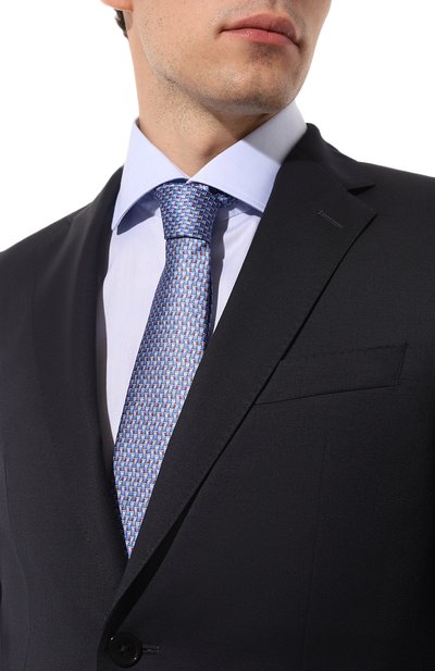 Шелковый галстук LANVIN, арт. TIE 9 CM/2500, фото 2