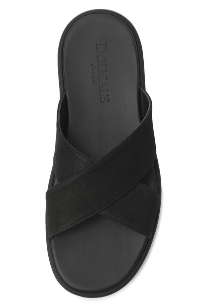 Шлепанцы из нубука DOUCAL'S, арт. DU2859MYK0UF249NN06, фото 5