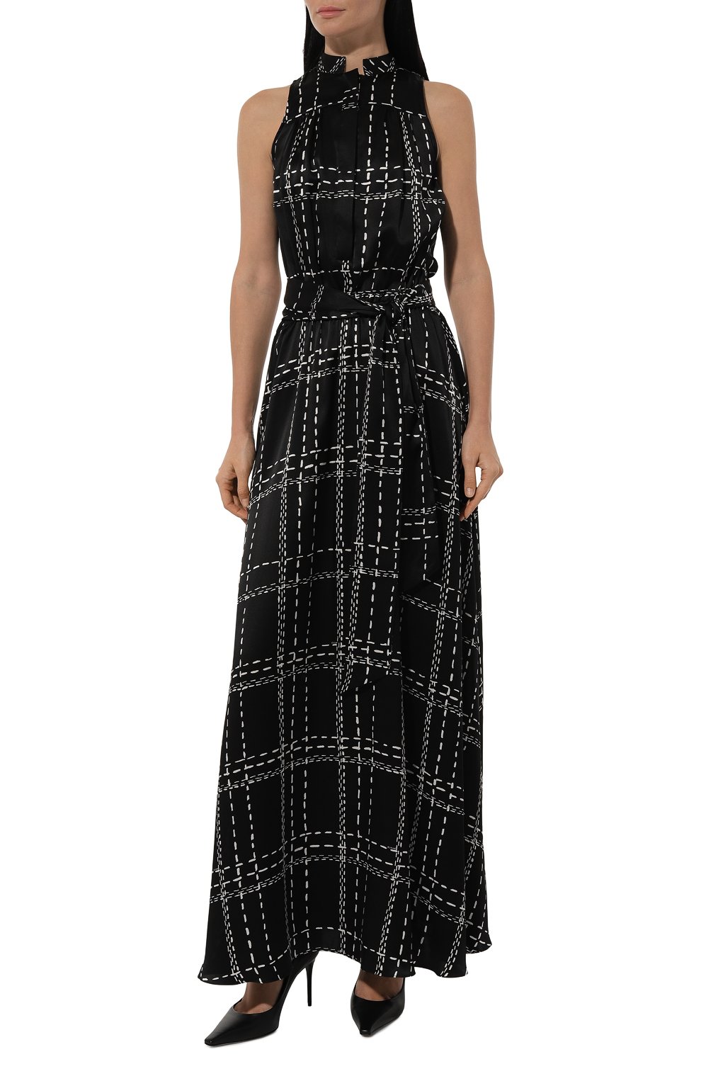 Шелковое платье KITON, арт. D51326K0561E01, фото 3