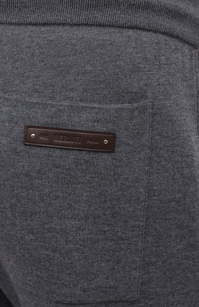 Шерстяные брюки BERLUTI серого цвета по цене 158500 руб., арт. R20KTU01-002, фото 5 Шерстяные брюки BERLUTI, арт. R20KTU01-002, фото 5