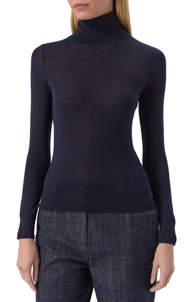 Шерстяная водолазка MVST темно-синего цвета по цене 128000 руб., арт. M0-M25.1MW.K401/34-48, фото 3 Шерстяная водолазка MVST, арт. M0-M25.1MW.K401/34-48, фото 3