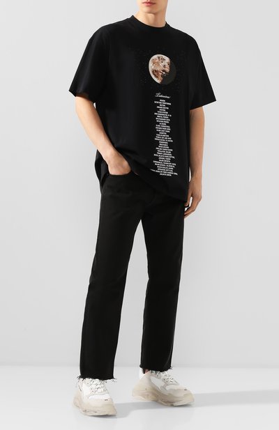 Комбинированные кроссовки triple s BALENCIAGA, арт. 541624/W09E1, фото 2