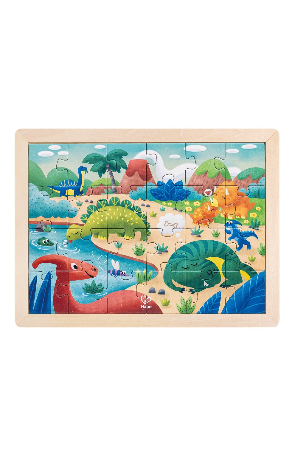 Пазл-раскраска динозавры HAPE, арт. E1641_HP, фото 2