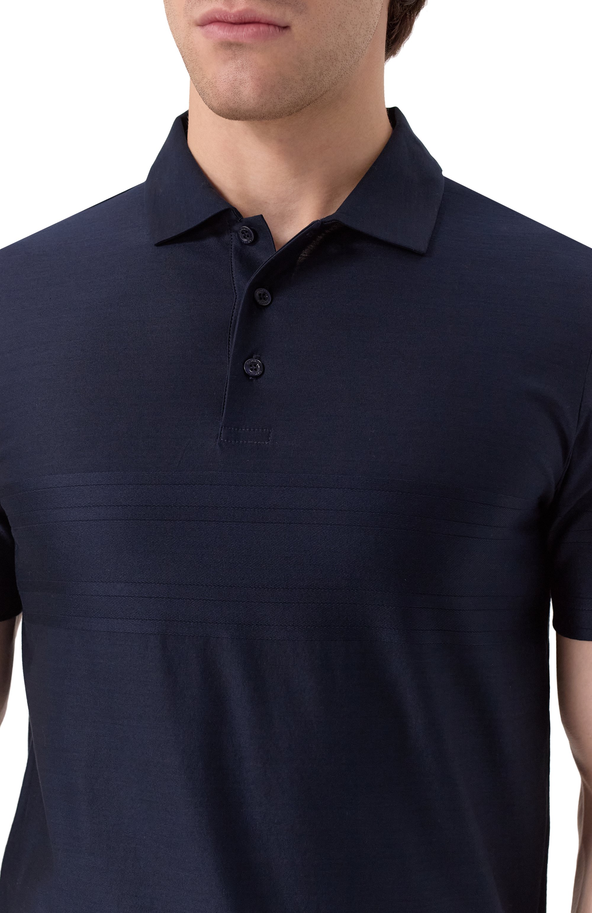 Хлопковое поло CANALI, арт. T0238/MJ02242, фото 5